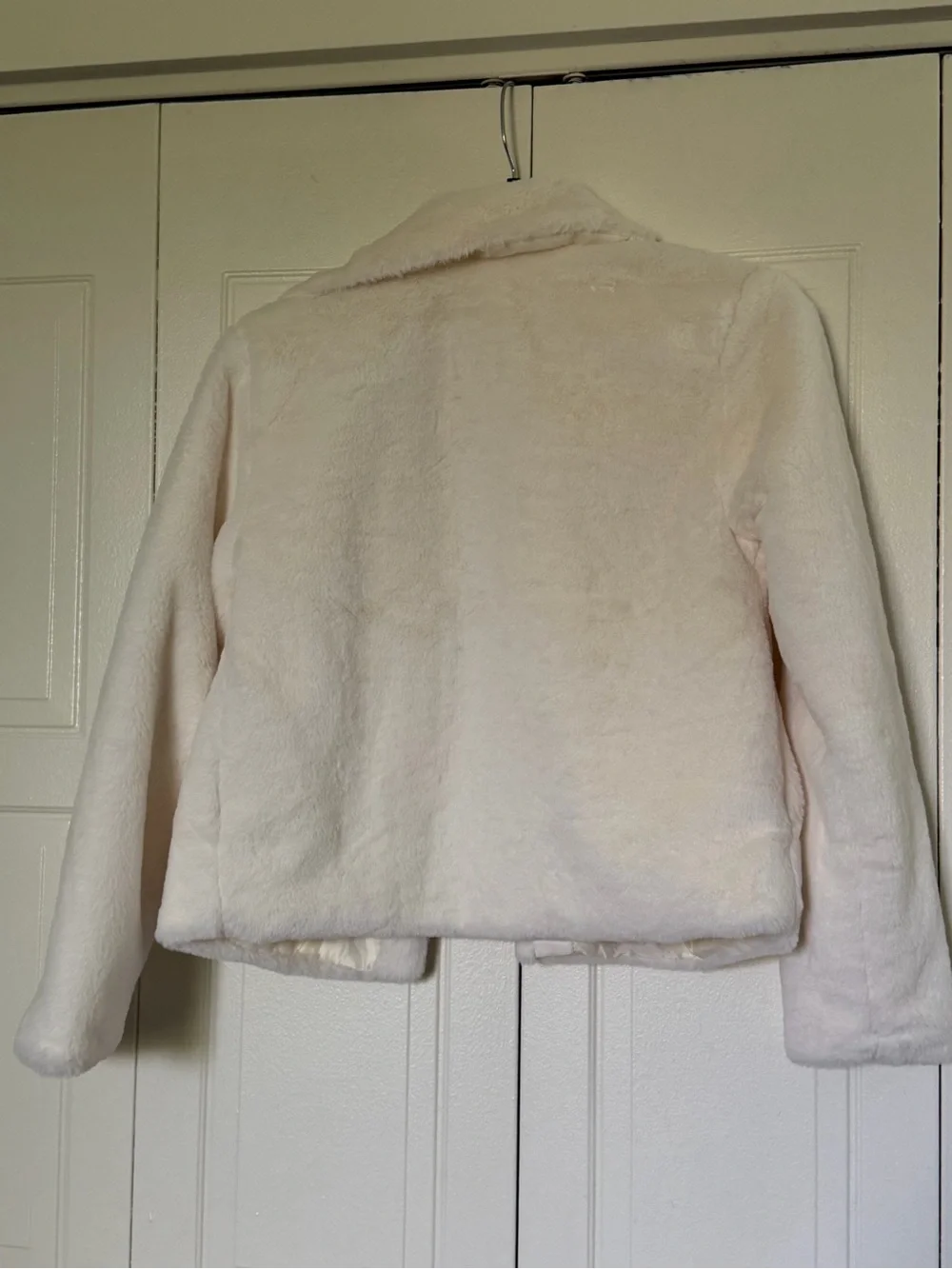 Epic Threads Cream Faux-Fur Teddy Jacket